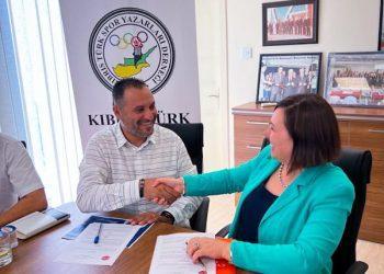 Kıbrıs İlim Üniversitesi ile Spor Yazarları Derneği iş birliği yapacak