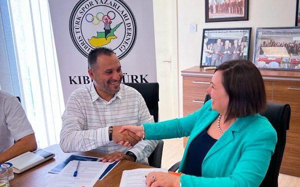 Kıbrıs İlim Üniversitesi ile Spor Yazarları Derneği iş birliği yapacak