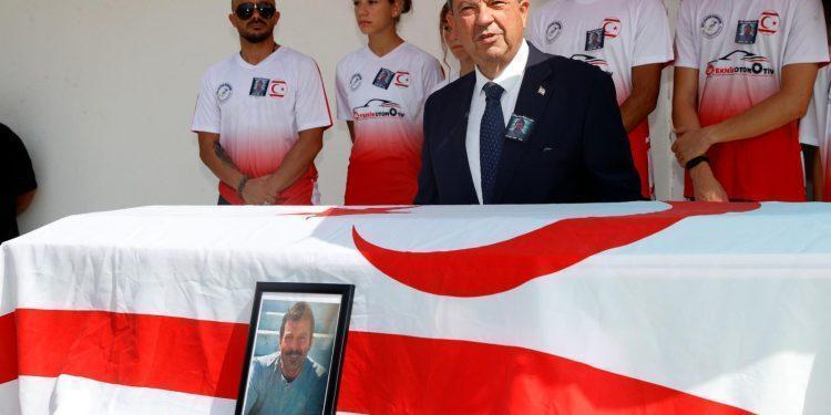 Cumhurbaşkanı Tatar, Erdenay için düzenlenen törene katıldı