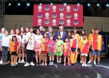 Cumhurbaşkanı Tatar, Galatasaray Spor Kulübü’nün Spor Okulları’nın açılış törenine katıldı