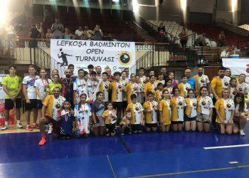 Lefkoşa Badminton Open 2023 turnuvası tamamlandı