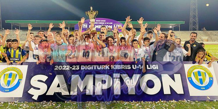 U14 LİGİ’NİN ŞAMPİYONU DOĞAN TÜRK BİRLİĞİ