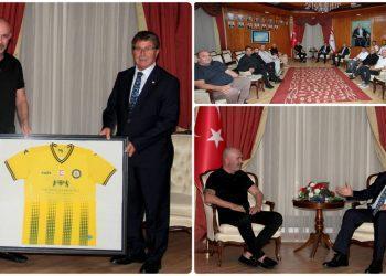 Başbakan Üstel, Mağusa Türk Gücü heyetini kabul etti