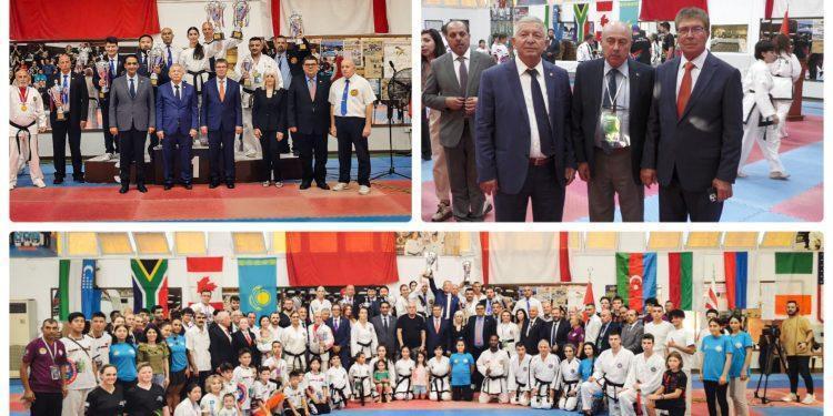 Başbakan Üstel,2023 Avrupa ve Kıtalararası GTF Taekwondo Şampiyonası resmi açılış ve ödül törenine katıldı