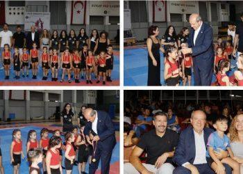 Cumhurbaşkanı Tatar, 1.İyilik Cimnastik Şöleni’ne katıldı