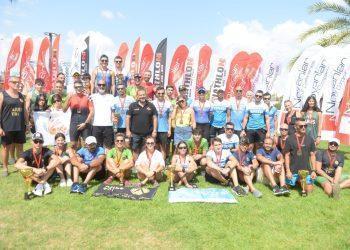 Triatlon’da Tuğcan ve Mine birinci