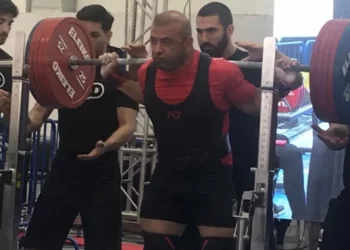 KKTC Halter ve Vücut Geliştirme Federasyonu Milli Takımı sporcusu Mehmetali Deniz’den Powerlifting Türkiye rekoru