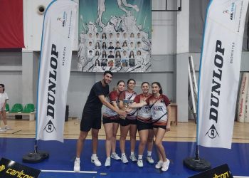 Badmintonda YDÜ birinci