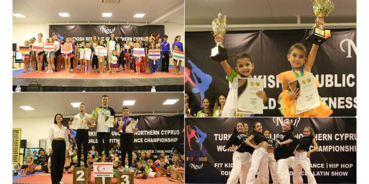 ‘Uluslararası Dünya Fitness ve Dans Şampiyonası’ KKTC’de yapıldı