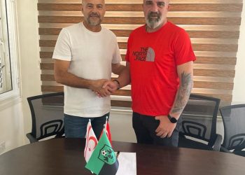 Küçük Kaymaklı’da görev Hasan Topaloğlu’nun