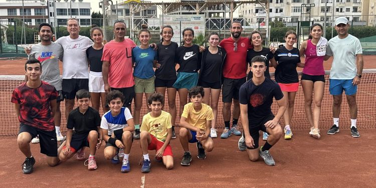 Teniste Türkiye U 12 Milli takım KKTC’de