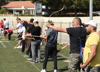 Türkiye Cumhuriyeti’nin 100’üncü yıl dönümü nedeniyle okçuluk etkinliği düzenlendi