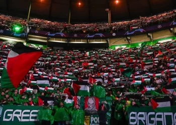 Celtic taraftarına Filistin cezası