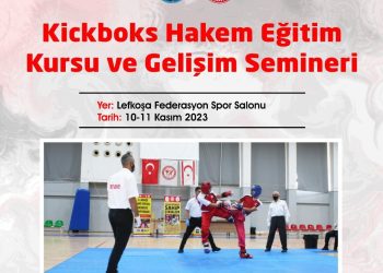 Antrenör/Hakem Eğitim Kursu ile Gelişim Semineri, 06-10 Kasım’da