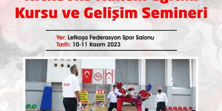 Antrenör/Hakem Eğitim Kursu ile Gelişim Semineri, 06-10 Kasım’da