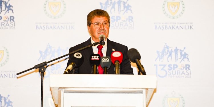 Başbakan Üstel: Türkiye Cumhuriyeti ve KKTC sporcuları arasındaki hasret artık bitsin