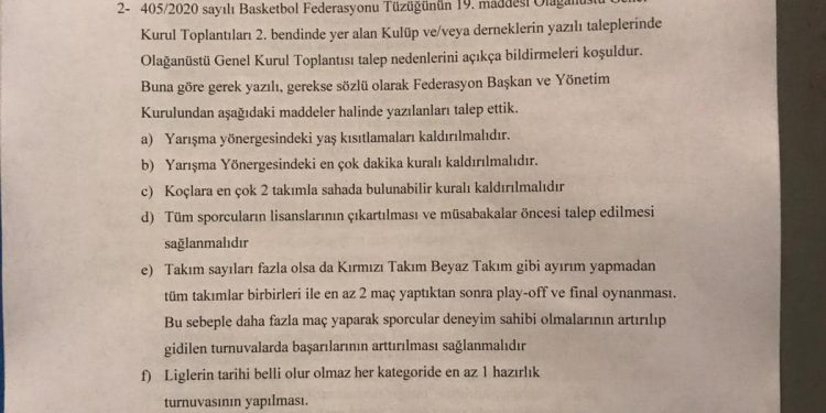 Potada 10 kulüpten genel kurul çağrısı – BRTK
