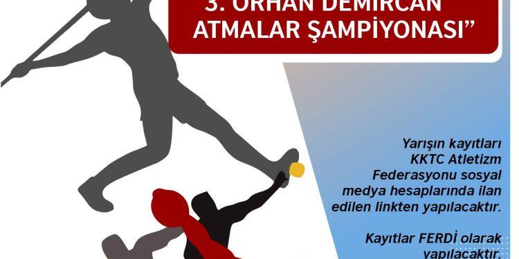 DEMİRCAN ANISINA ÜÇÜNCÜ KEZ YARIŞACAKLAR