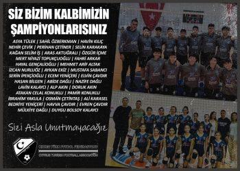 KTFF ŞAMPİYON MELEKLERİ UNUTMADI