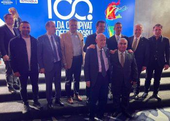 SAKALLI, “100. YILDA OLİMPİYAT HEDEFİNE DOĞRU” ETKİNLİĞİNE KATILDI