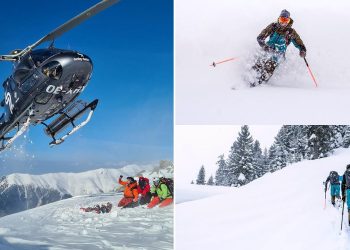 Kaçkar Dağları’nda “heliski” heyecanı yaşanıyor