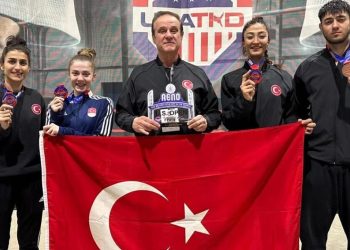 Milli tekvandocular ABD Açık’ta takım halinde üçüncü oldu