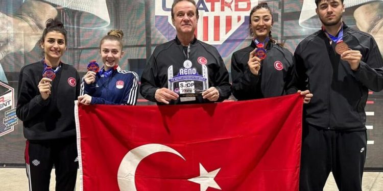 Milli tekvandocular ABD Açık’ta takım halinde üçüncü oldu
