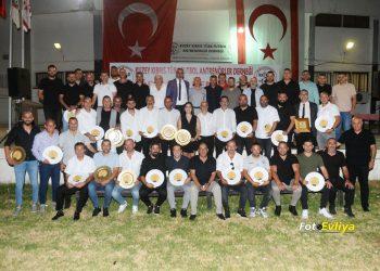 BAŞARILI ANTRENÖRLER ÖDÜLLENDİRİLDİ