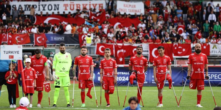 Ampute Milli Takımı, Avrupa şampiyonluğu için sahada