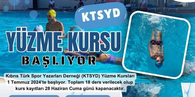 KTSYD YÜZME KURSLARI BAŞLIYOR