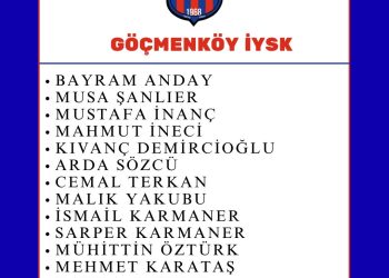 GÖÇMENKÖY’DE 13 FUTBOLCU İLE YOLLAR AYRILIYOR