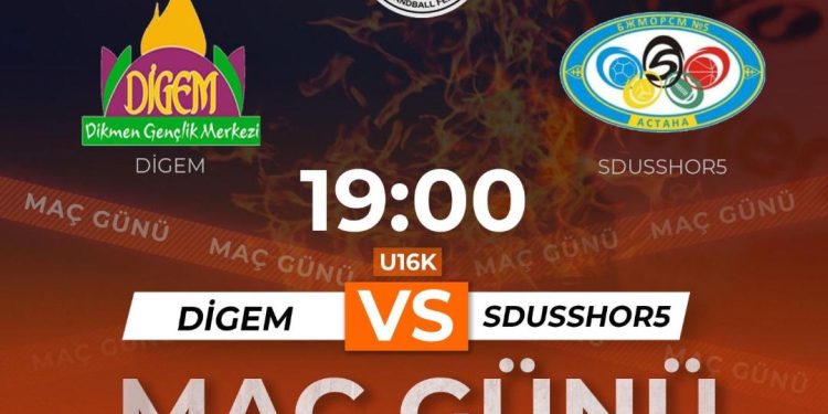 Kazak hentbol takımları KKTC’de