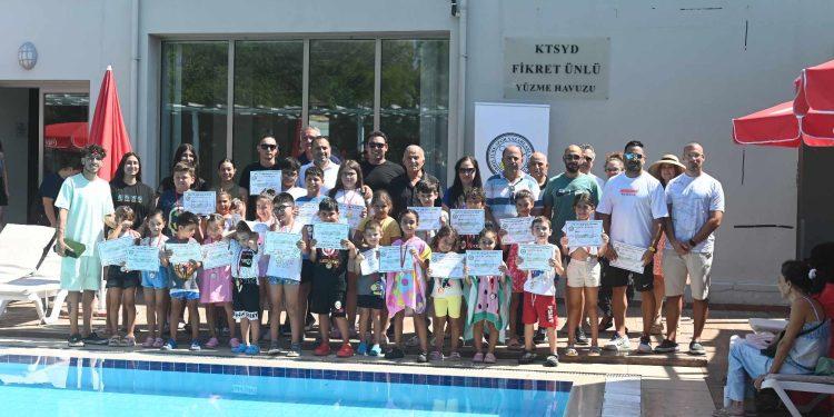 KTSYD YÜZME KURSLARI TAMAMLANDI