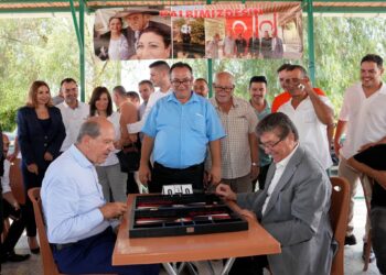 Cumhurbaşkanı Tatar 3. Raşit Özsağlam Tavla Turnuvası’na katıldı