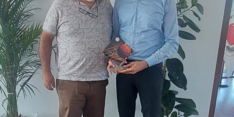 BASKETBOL FEDERASYONU’DAN AMCAOĞLU’NA ZİYARET