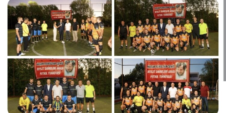 Cumhurbaşkanı Tatar, Hasan Ramadan Cemil Daireler Arası Futbol Turnuvası’nın açılışına katıldı