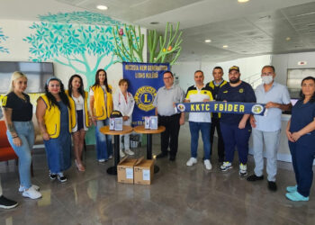 KKTC FBİDER ve NNG Lions’tan sağlığa anlamlı bağış