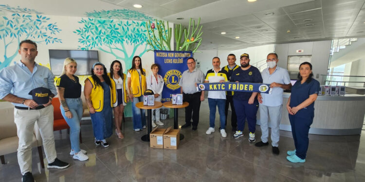 KKTC FBİDER ve NNG Lions’tan sağlığa anlamlı bağış