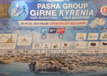 Pazar günü yapılacak “Pasha Group Girne Yarı Maratonu” için kayıtlar devam ediyor