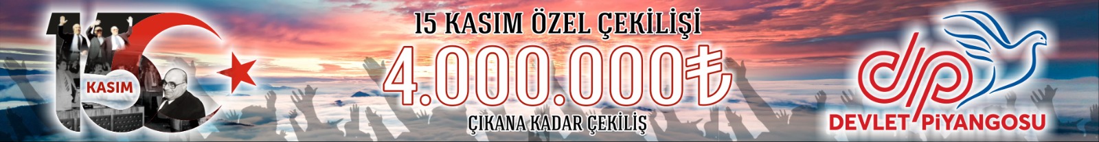 15 KASIM 2024 DEVLET PİYANGOSU