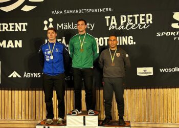 Ömer Özyıldırım, İsveç’te bronz kazandı