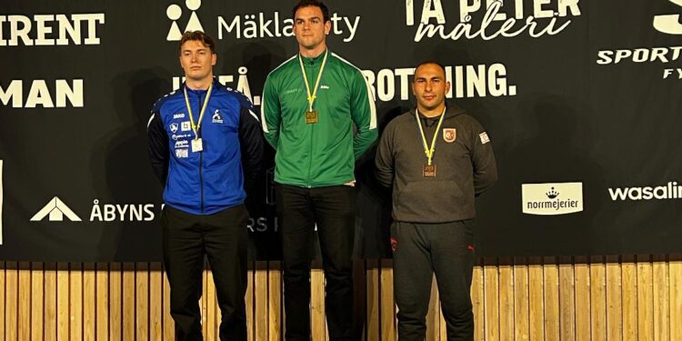 Ömer Özyıldırım, İsveç’te bronz kazandı