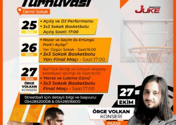 Gönyeli’de 3×3 Streetball Turnuvası