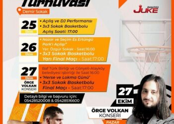 SOKAK BASKETBOLU HEYECANI YAŞANACAK