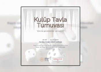Lefkoşa Gençlik Derneği ve Kardeş Ocağı iş birliğiyle tavla turnuvası düzenleniyor