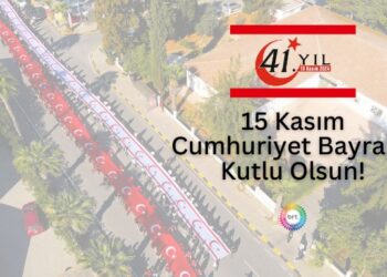 KKTC 41 Yaşında… 15 Kasım Cumhuriyet Bayramımız Kutlu olsun…