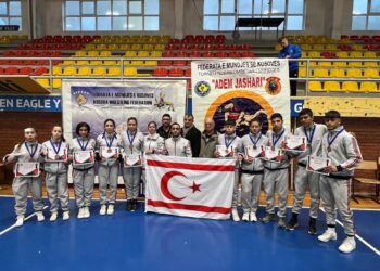 KKTC Güreş Milli Takımı, Kosova’da üçüncü