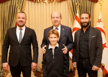 Cumhurbaşkanı Tatar, Kuzey Kıbrıs Tenis Federasyonu heyetini kabul etti