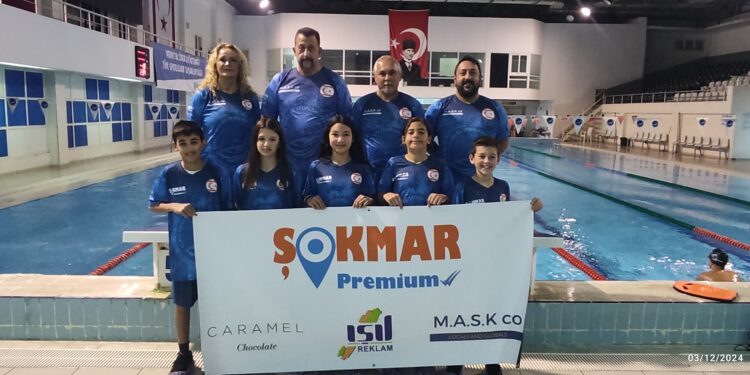 KUZEY KIBRIS YÜZME TAKIMI SAMSUN’A GİTTİ