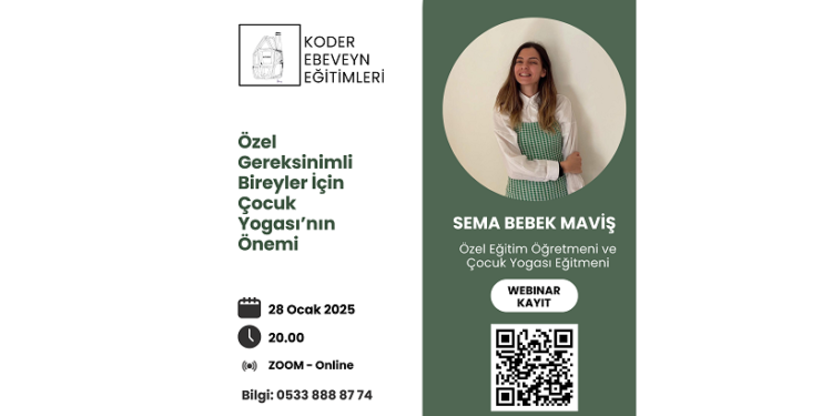 “Online Çocuk Yogası Semineri” düzenleniyor